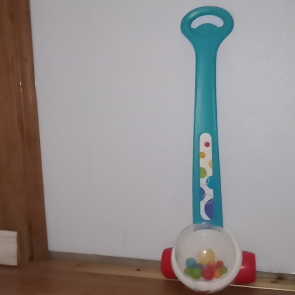 Ball popper toy
